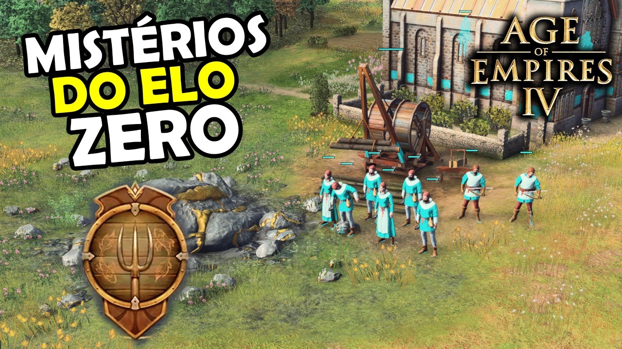 Esse &eacute; O Jogador com Menor Elo no Brasil no Age of Empires 4
