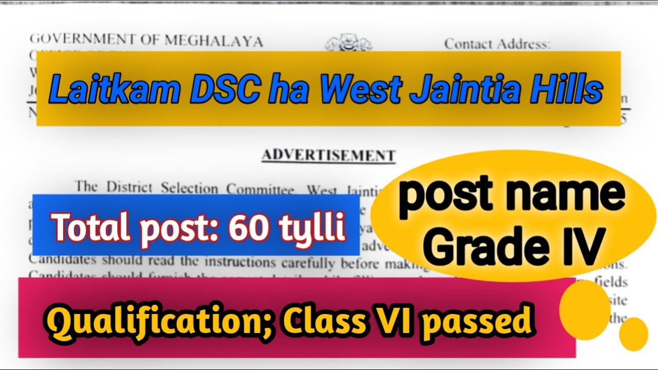 Khubor laitkam DSC west jaintia hill district 2025 #khasimix