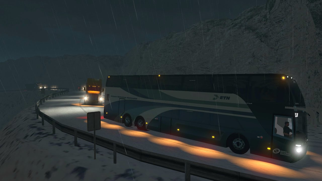 A Mexicali por la Rumorosa | ETN Autobus Ayats MAN
