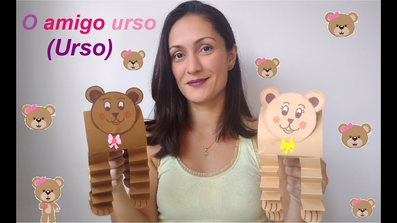 O amigo urso (vogal U) Hora do conto