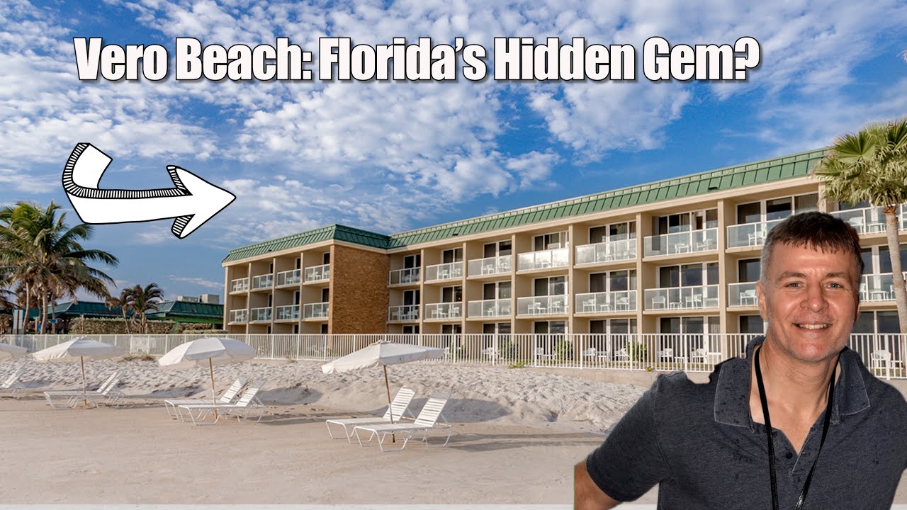 FULL ROOM and RESORT TOUR of Vero Beach's Ocean Breeze Resort.  Room 235-- Ocean View Balcony