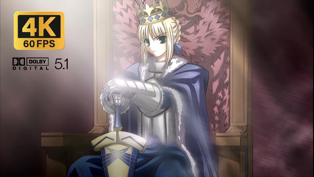 [Fate/stay night] OP 2 Version 2 Creditless [4K] [60FPS] [Dolby 5.1]