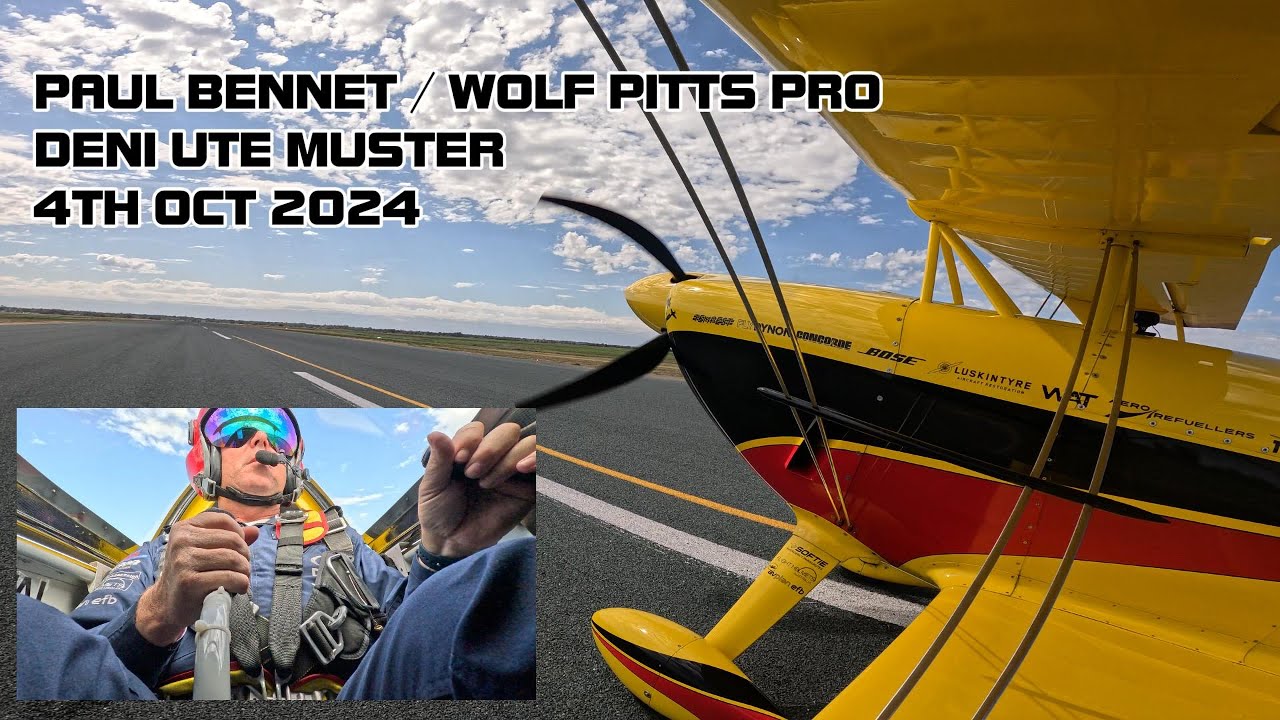 FULL DISPLAY | Wolf Pitts Pro | Paul Bennet | Aerobatic Display (Deni Ute Muster 2024)