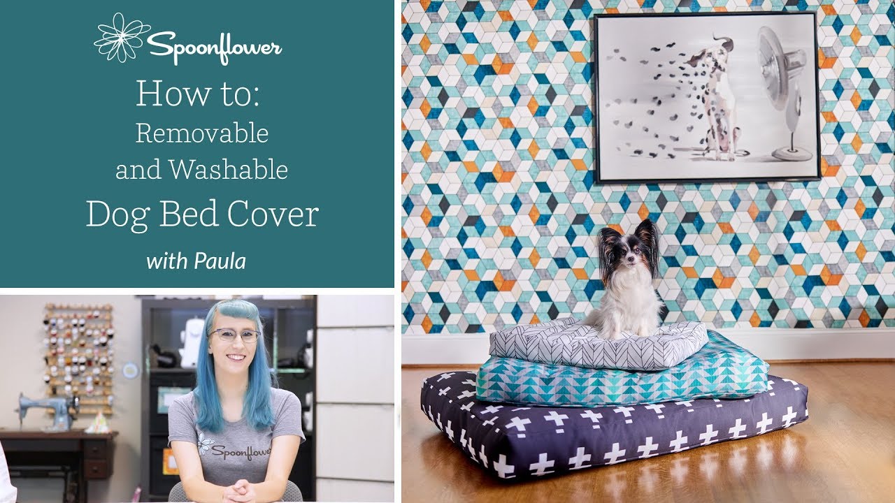 Чехол для лежанки для собак | Spoonflower