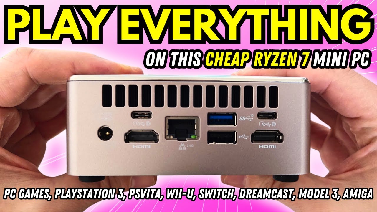 Этот мини-ПК на базе Ryzen 7 эмулирует всё! 🎮 [ОБЗОР GEEKOM A5]