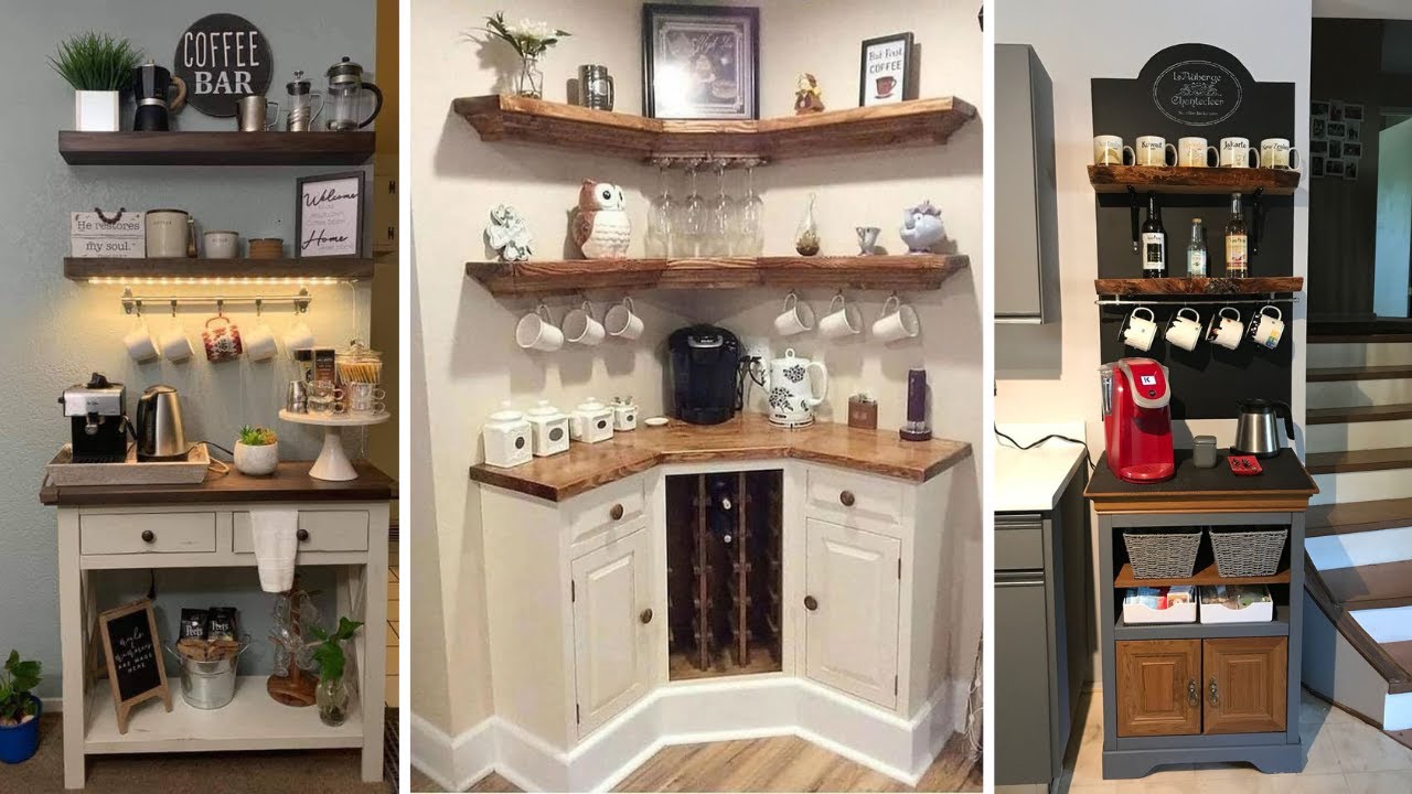 +232 iDEAS inspiradoras para la ESTACION DE CAFÉ EN CASA, perfectas para los amantes del café