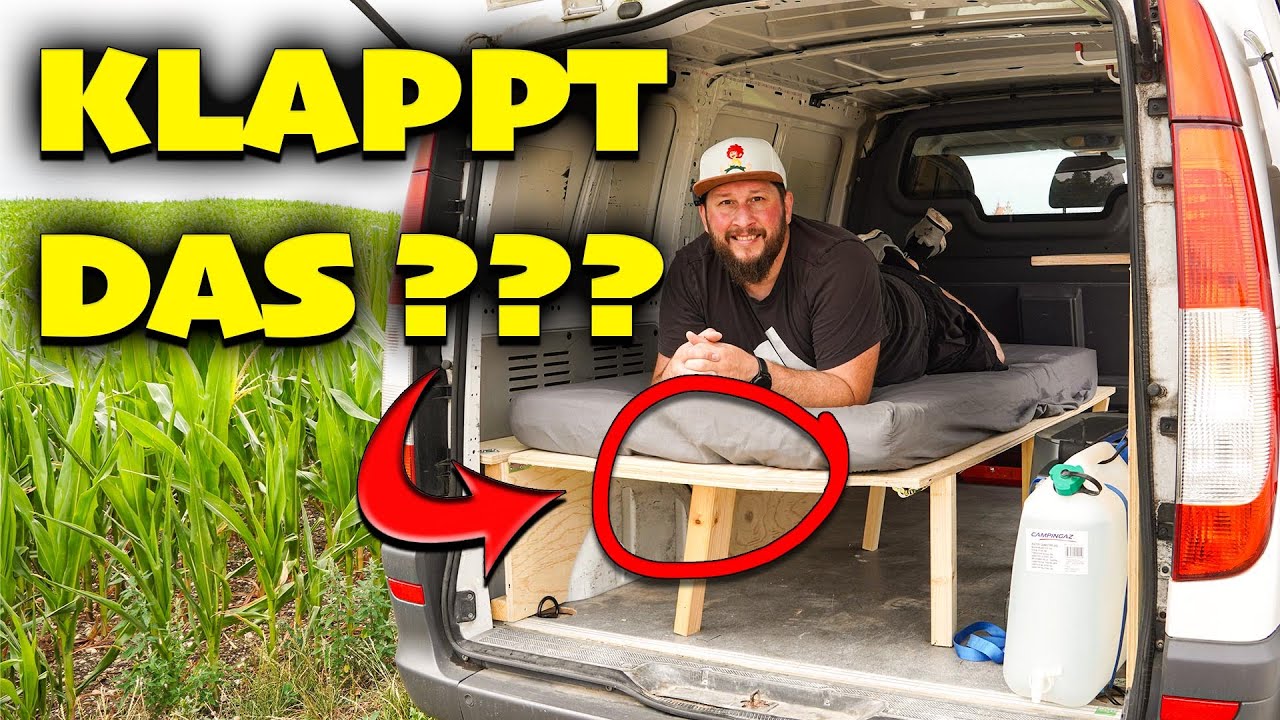 LAST MINUTE CAMPER, schaffe ich das einen Tag vor Abfahrt ???