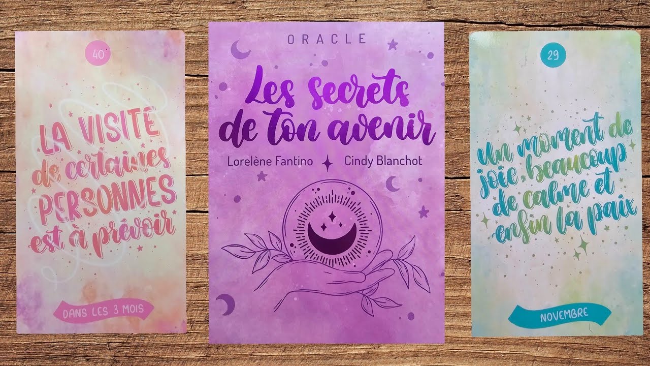 🔮 L'oracle les secrets de ton avenir de Lorelène Fantino 🔮
