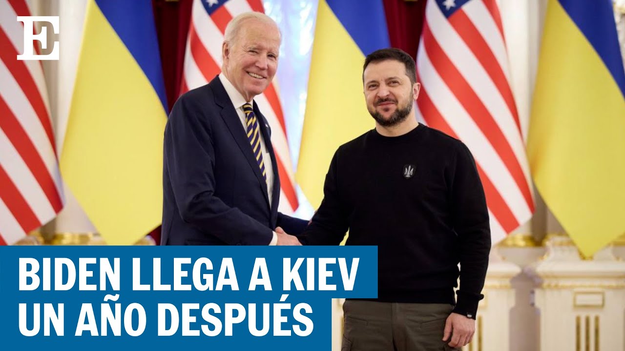 BIDEN visita UCRANIA por primera vez en la guerra | El País