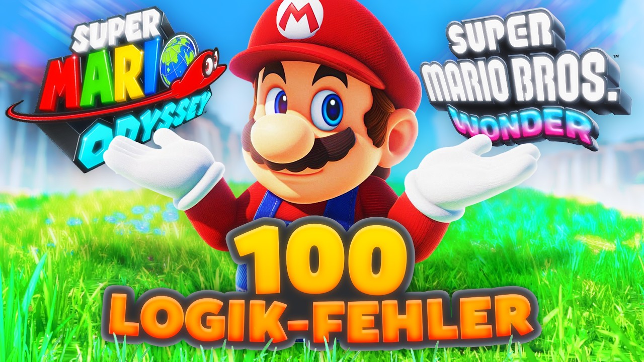 Die 100 dümmsten LOGIK-FEHLER in Super Mario SPIELEN!