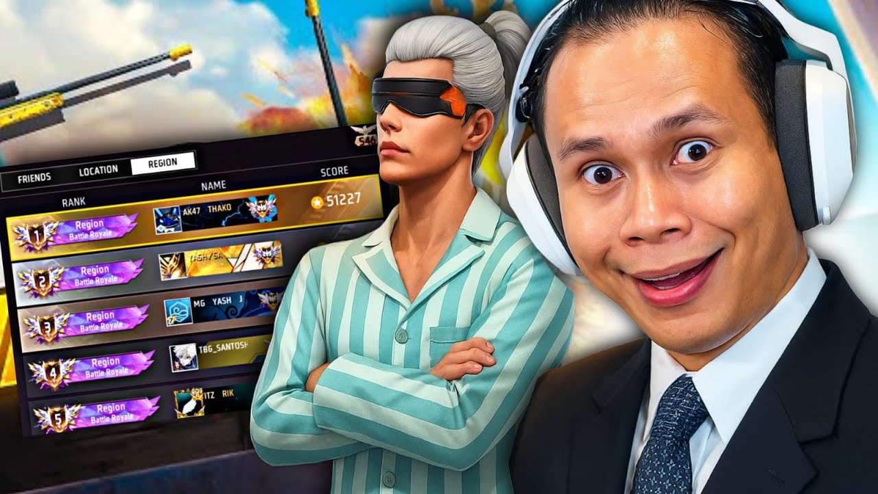 🔴[LIVE] Top 1 Rank Pushing With Tonde Gamer💀 - GARENA FREE FIRE🎮 #shorts #freefire #ak47thakor