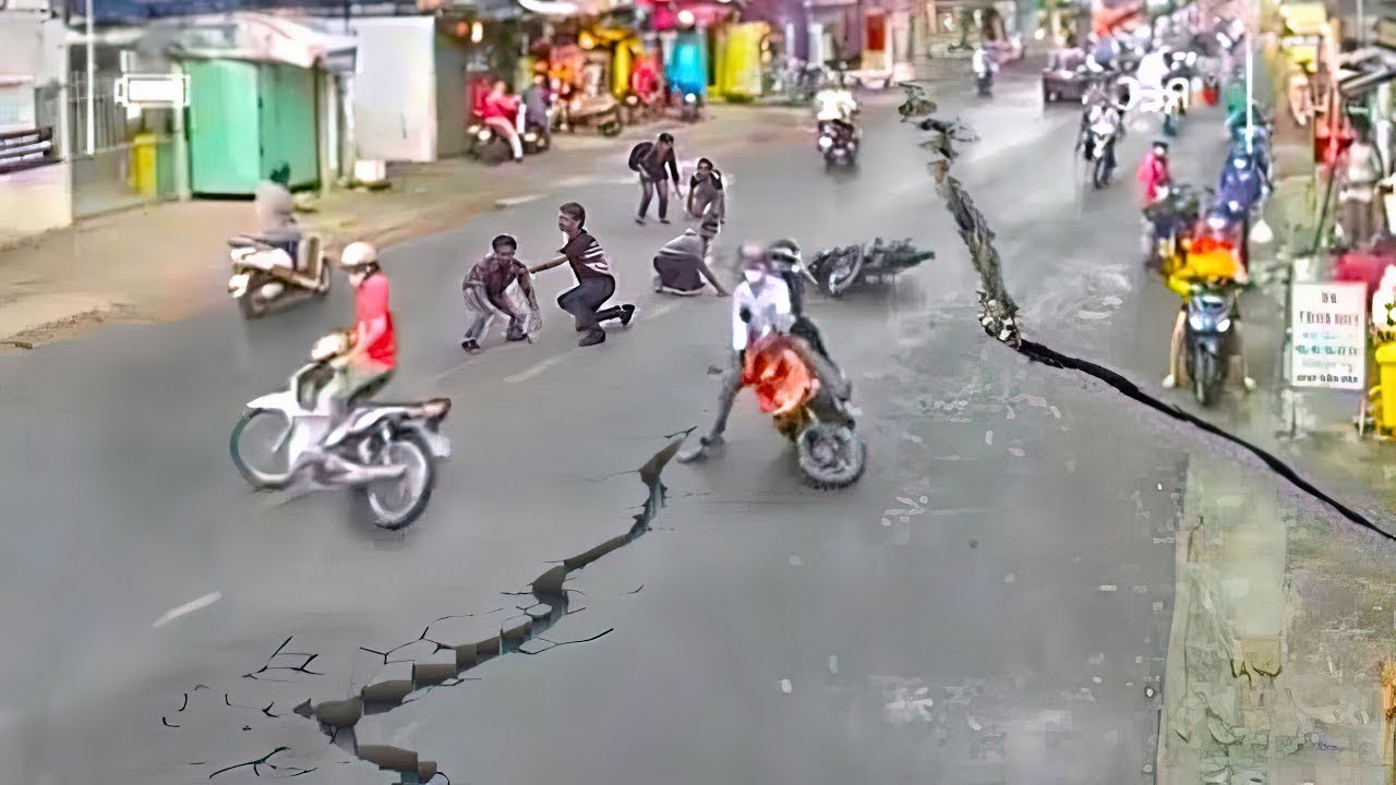10 Terremotos Impactantes Jamás Captados Por Cámaras