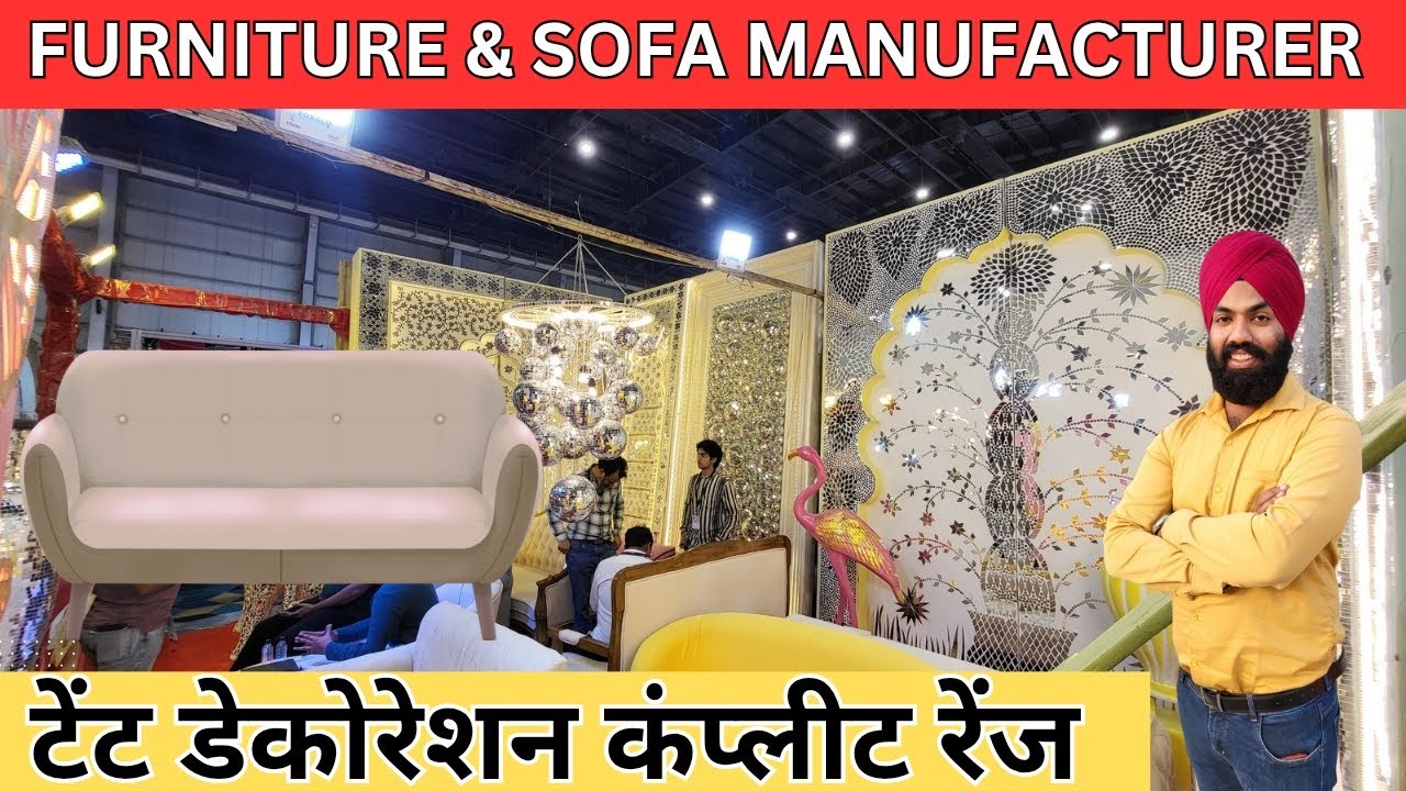 Tent Decoration & Marriage Furniture Complete Range | Wholesale Wedding Furniture Suppliers in India