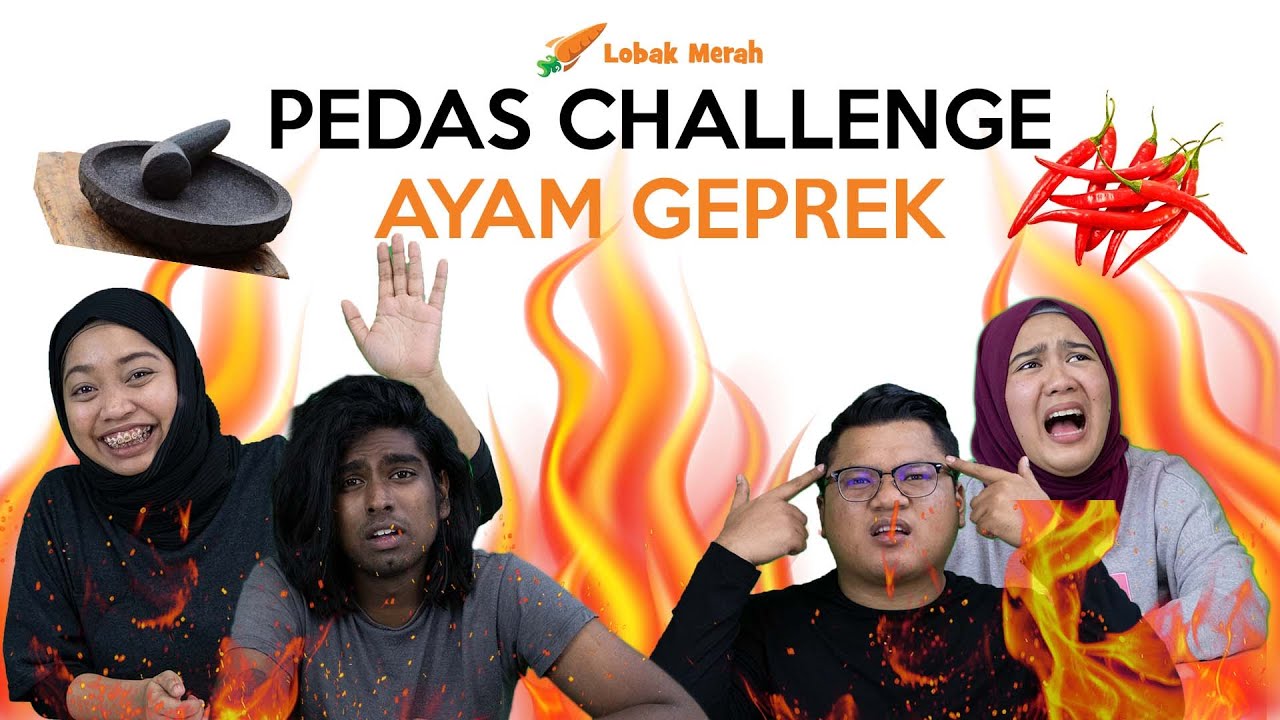 Pedas Challenge: Ayam Geprek