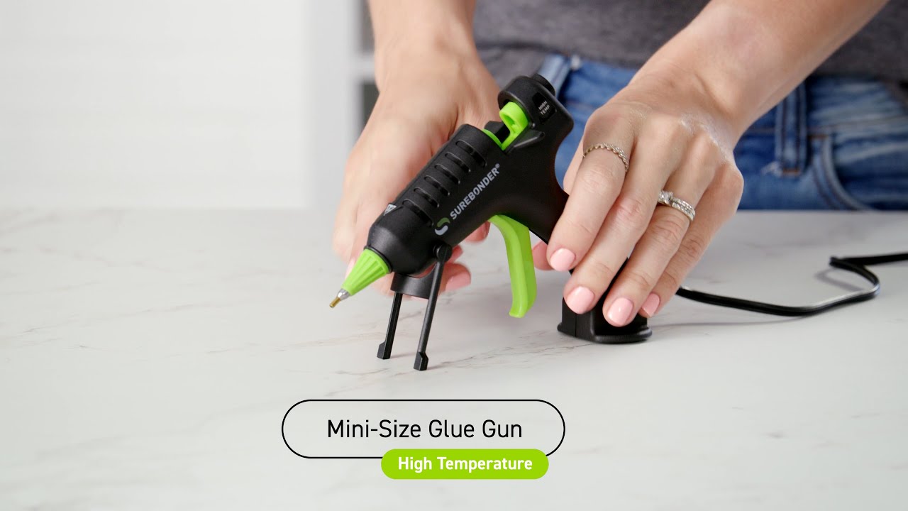 Surebonder Corded Detail Fine Tip Hot Glue Gun - H-195F