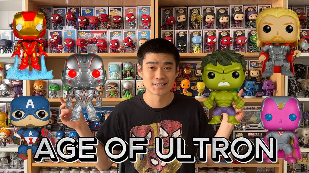 MAKING AN AVENGERS AGE OF ULTRON FUNKO POP SHELF!
