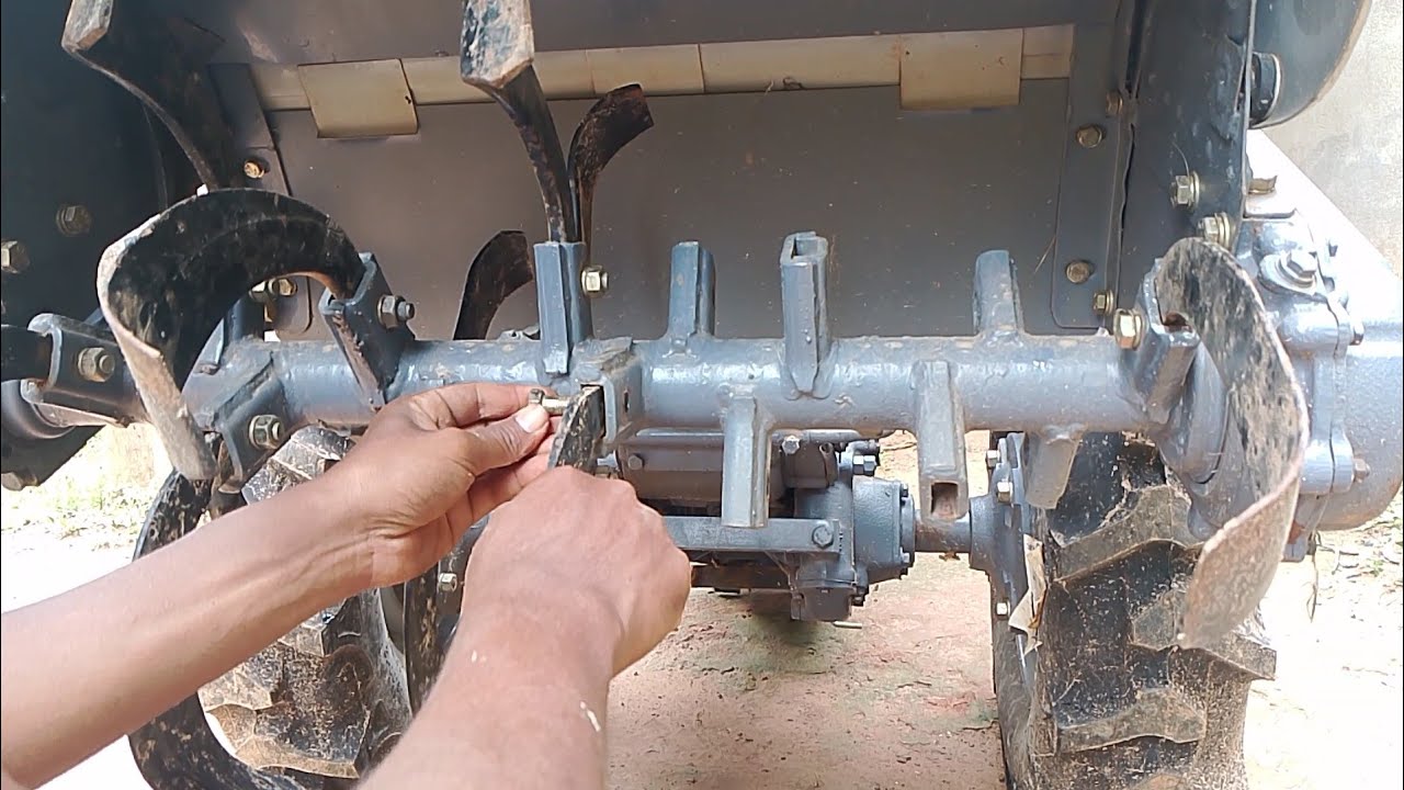 How to change power tiller blades ? Power tiller mein blades kaise change karein ? Kamco Vst