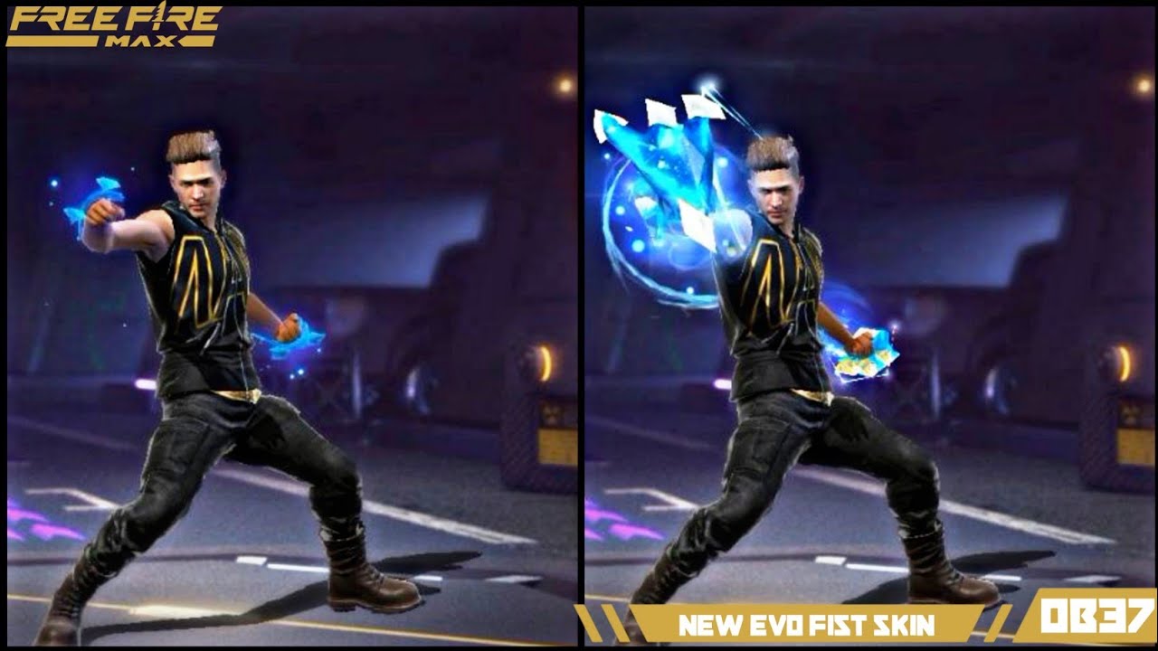 New Evo Fist Skin | OB37 | Drachen Fist | Free Fire MAX