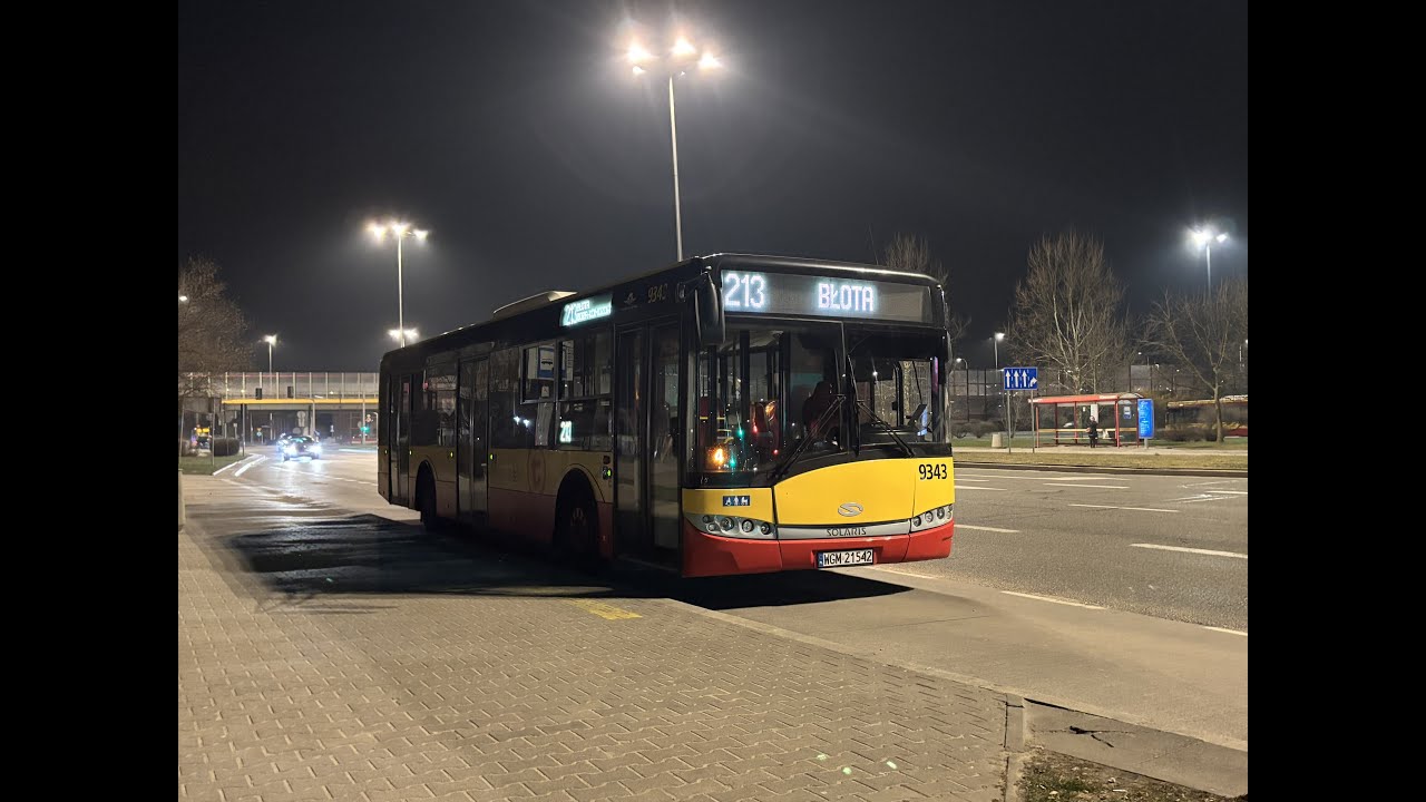 Solaris Urbino 12 III #9343 PKS Grodzisk Mazowiecki (o.Warszawa) na 4/213