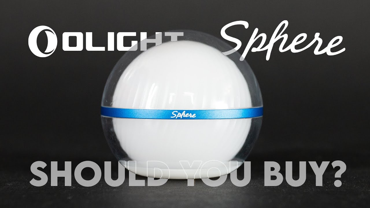 Обзор и распаковка лампы OLIGHT Sphere Ambient Bulb Light