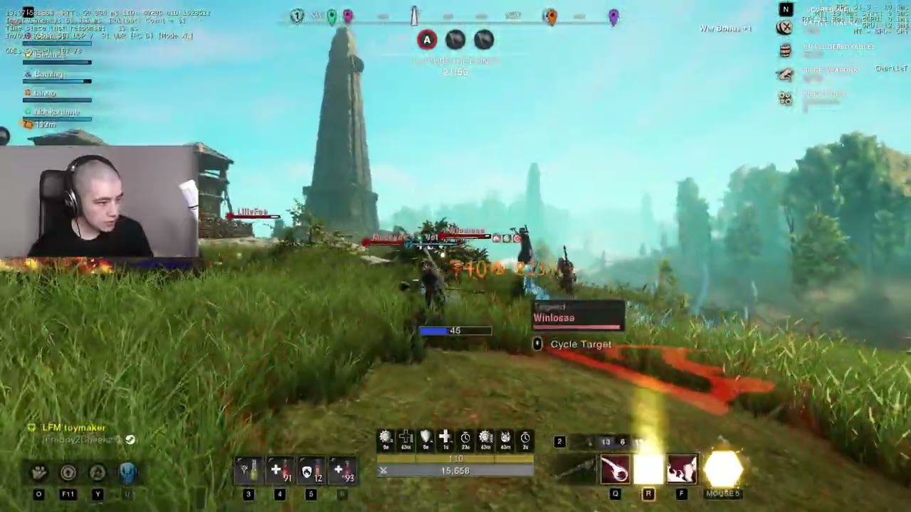 New World Aeternum WAR Firestaff/Abyss POV (INSANE ENDING)