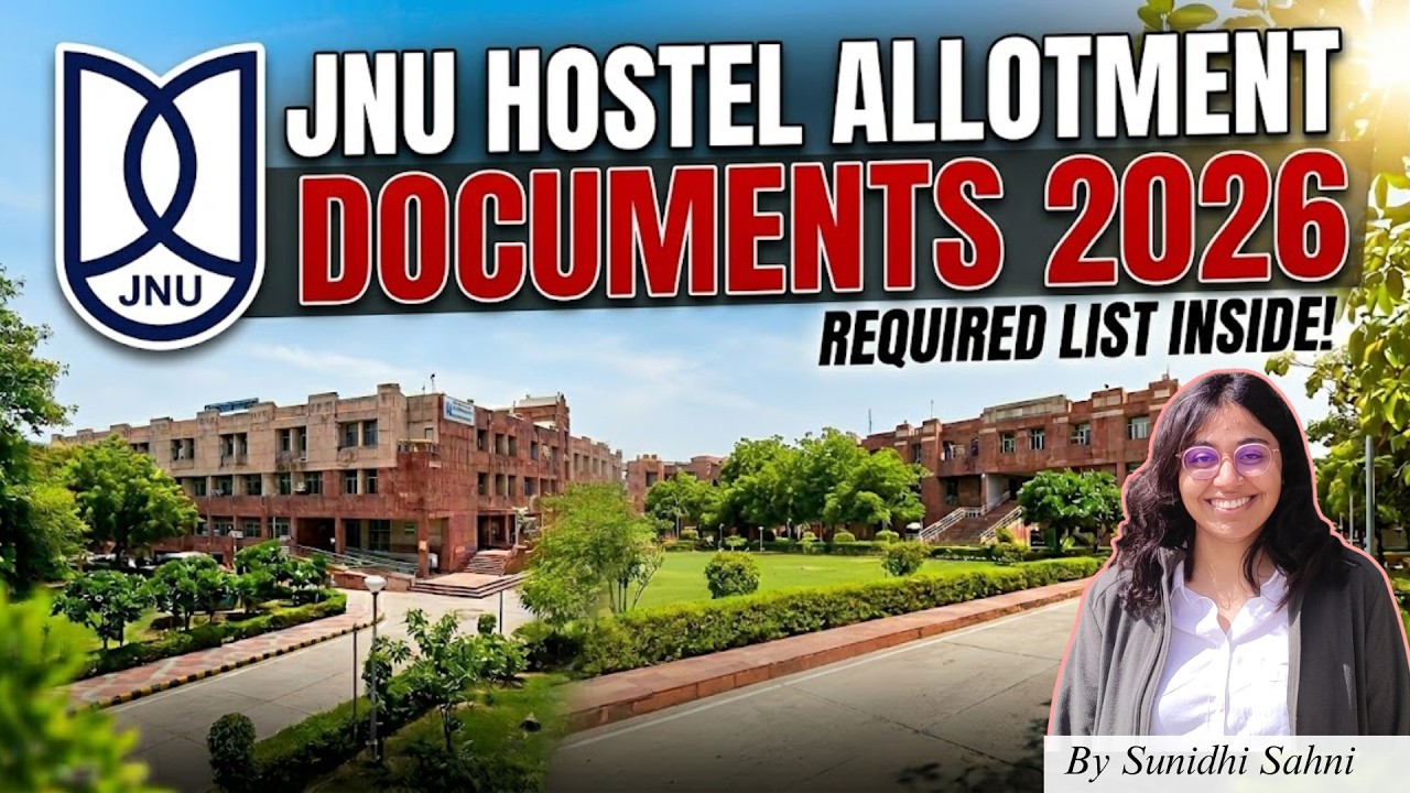 JNU Hostel Allotment Documents 2026 #jnuadmission #jnuhostel 