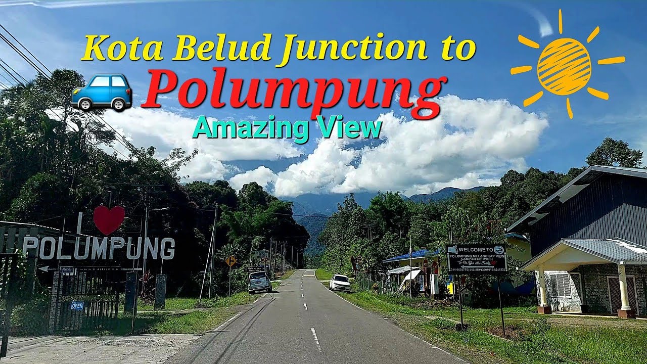 Polumpung Melangkap trip from Simpang Kota Belud to Polumpung Melangkap Campsite🚙❤️cantiknya view😍
