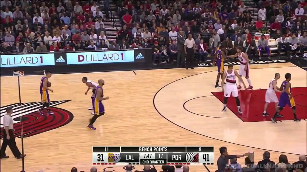 LA Lakers vs Portland Trail Blazers | Full Highlights | February 11, 2015