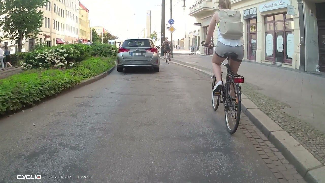 Schienen, Falschfahrer und viele &Uuml;berholabst&auml;nde | FahrradDashcam Magdeburg #05
