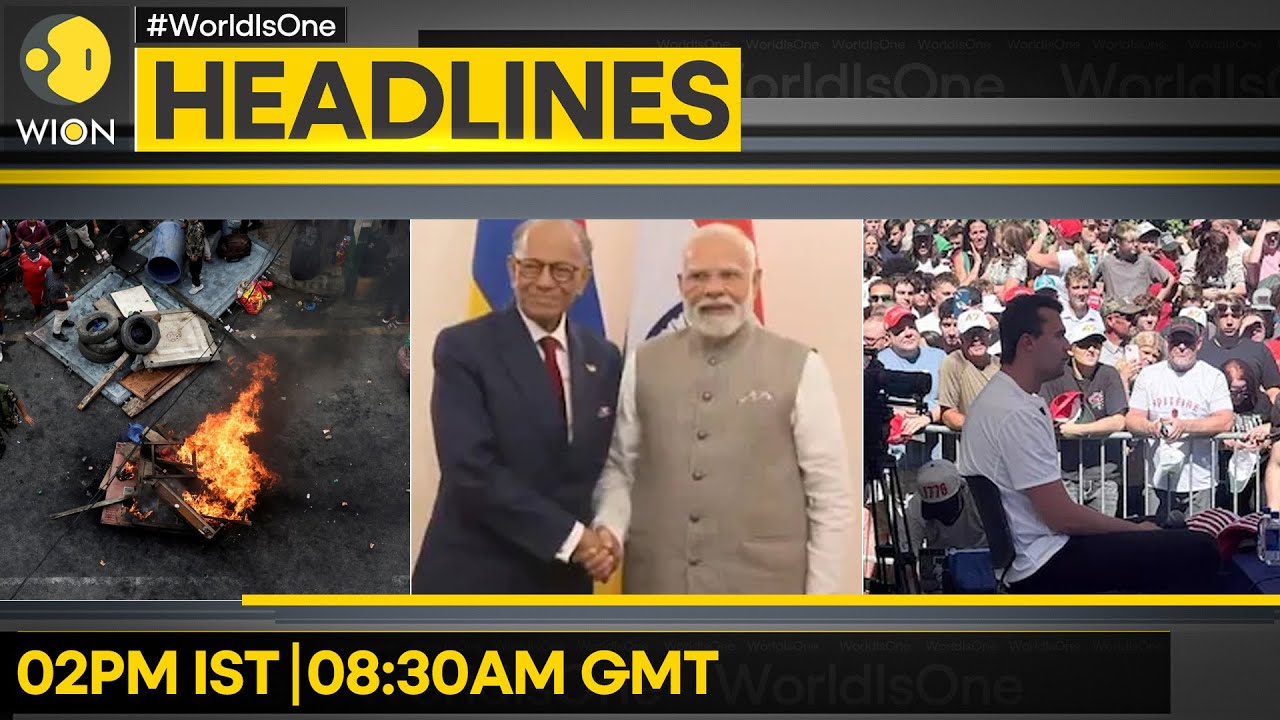 Nepal: Efforts On To Set Up Interim Govt | India, Mauritius Underscore Strong Ties | WION Headlines