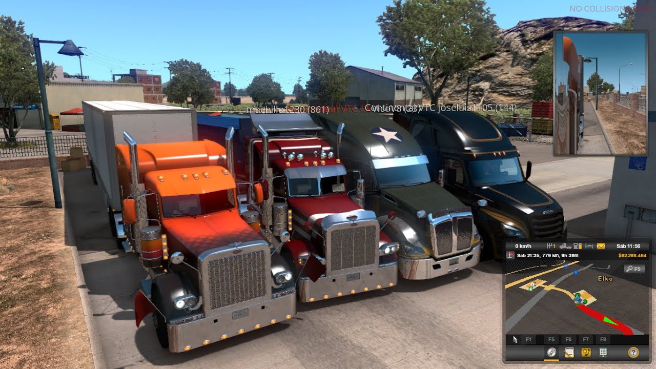 AMERICAN TRUCK SIMULATOR SCS ONLINE!!!