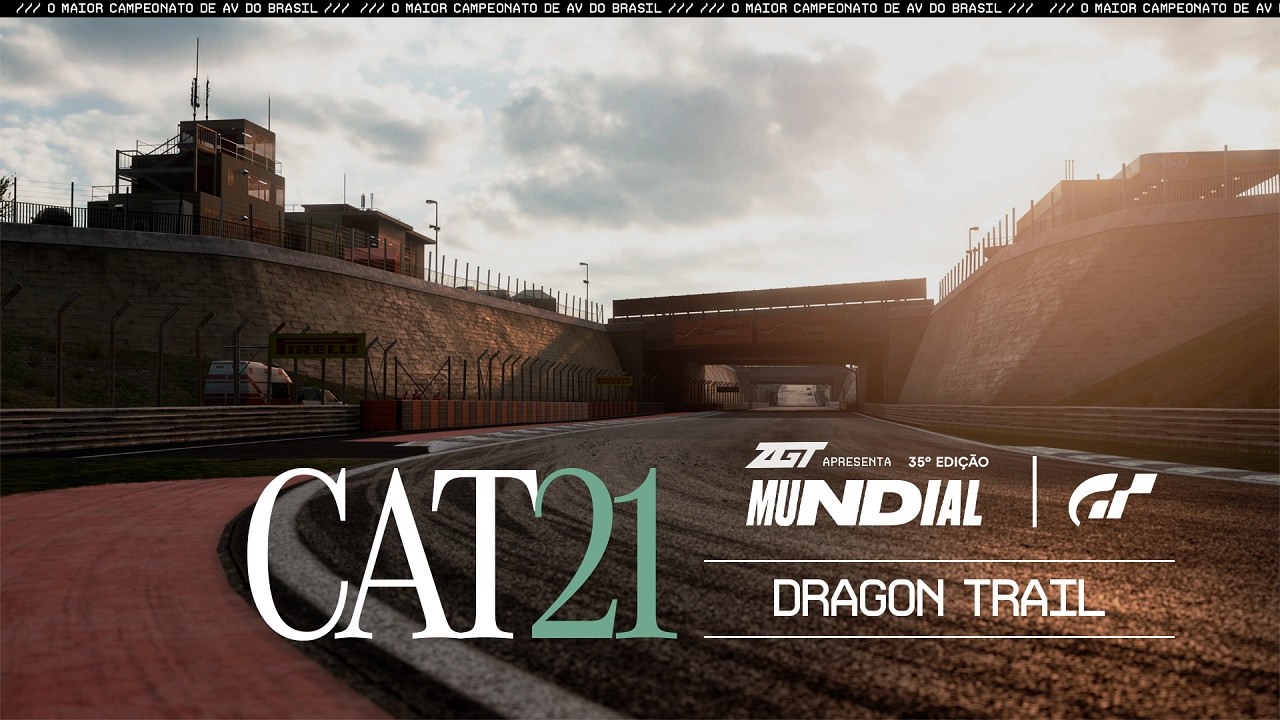 #LIGA #ZGT #CATEGORIA 21 - 35º #MUNDIAL - #GT7 - 2ª ETAPA #DRAGON #TRAIL #JARDINS (#Temporada 35)