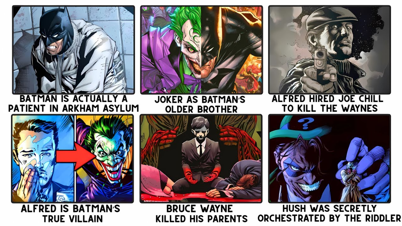 Every Crazy Batman Theory That Might Actually Be True Explained In 14 Minutes