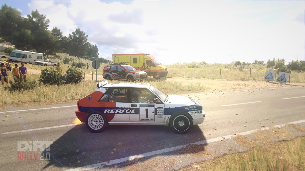 Dirt Rally 2.0. Spain-Subida por carretera. Lancia Delta Integrale(02:02.235)