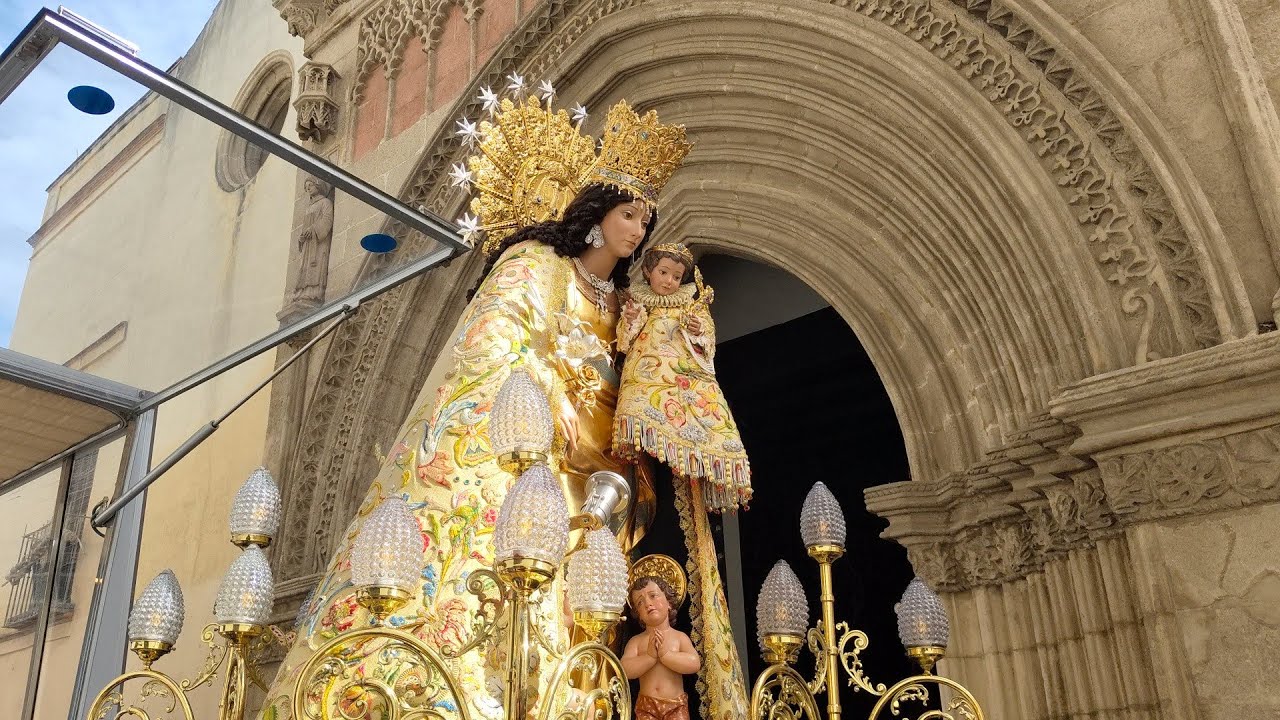 🔴Llegada de la Virgen peregrina Madre de los Desamparados a la Hdad de San Esteban 2025.