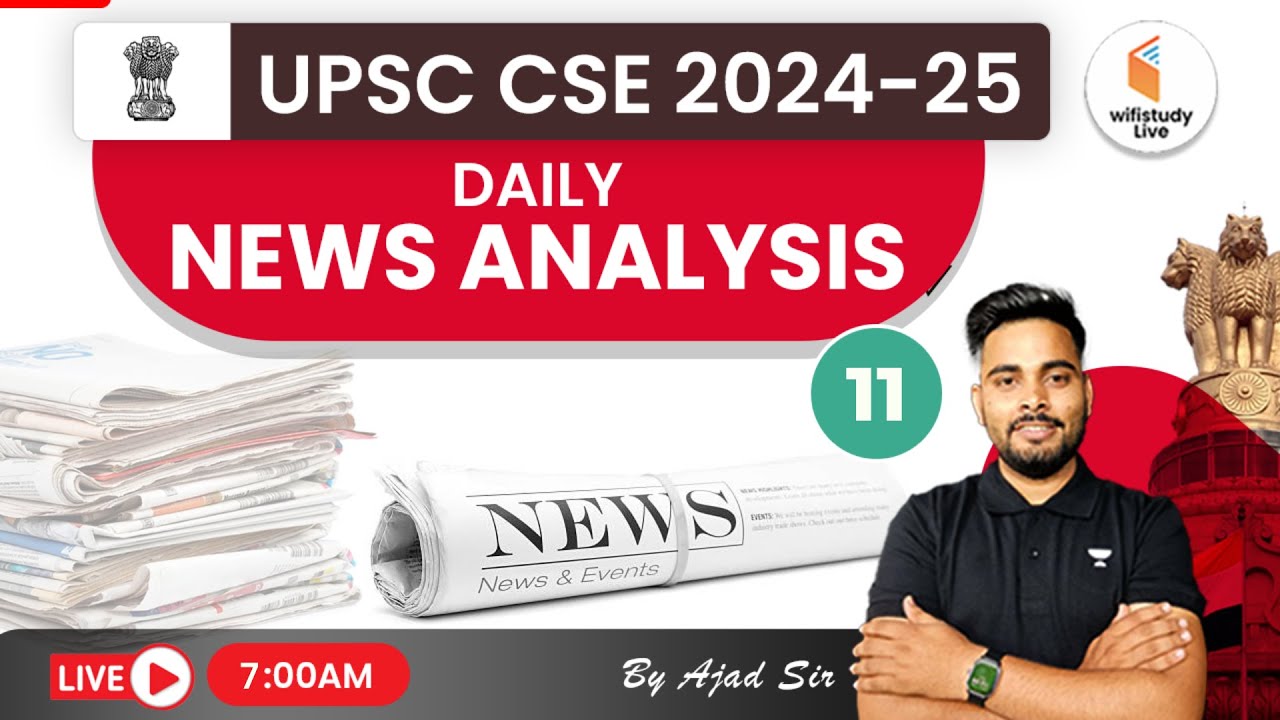 Daily News Analysis | UPSC Current Affairs | Today Current Affairs by Ajad Sir | 14 June 2023