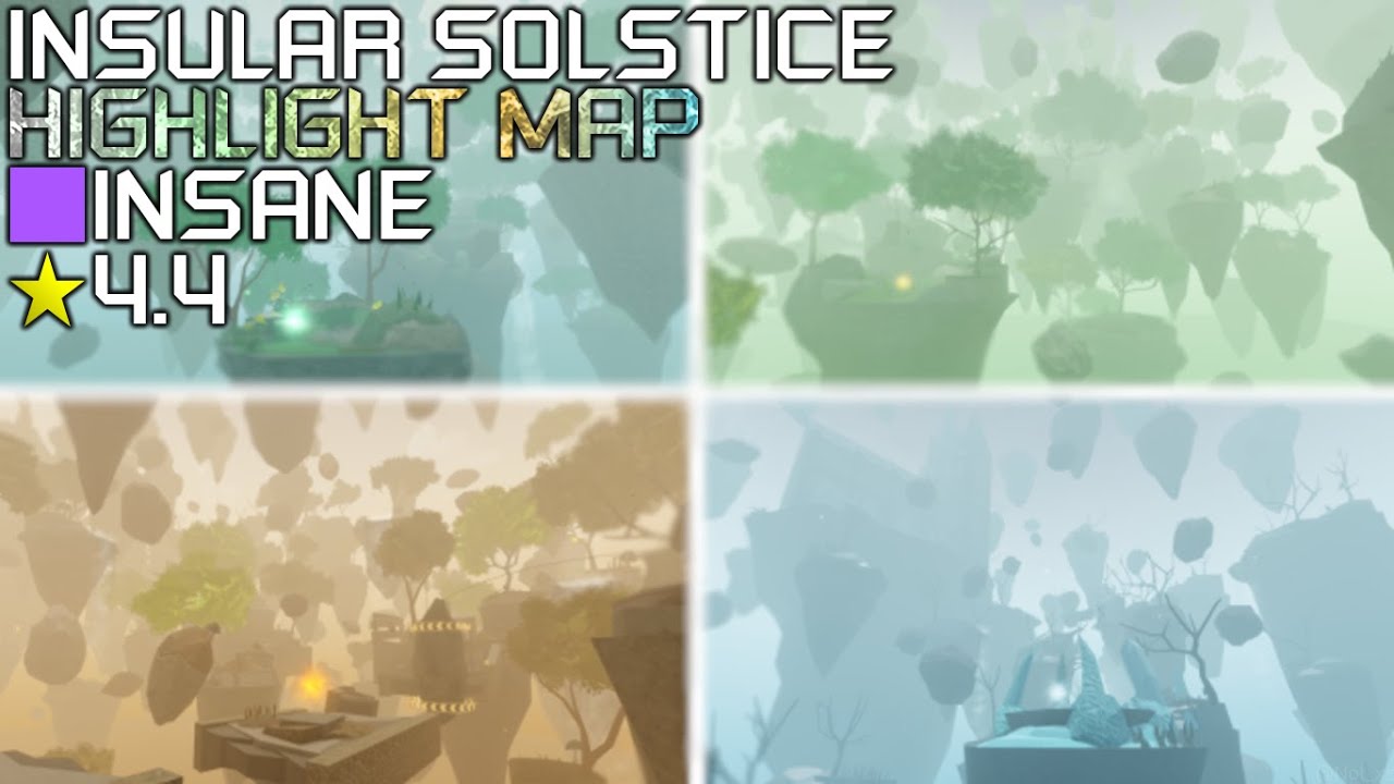 Roblox: Flood Escape 2 - Insular Solstice [Highlight Map] (Low-Mid Insane)