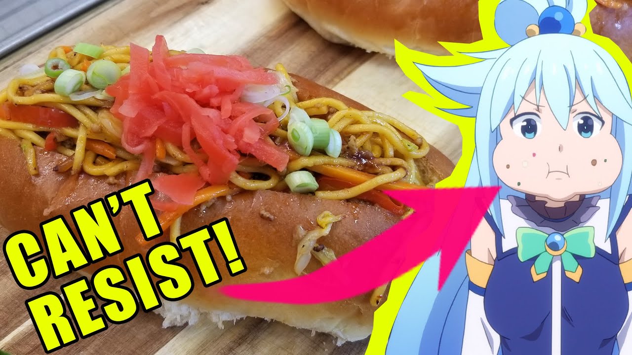 I Made Yakisoba Pan (Bread) from Konosuba!