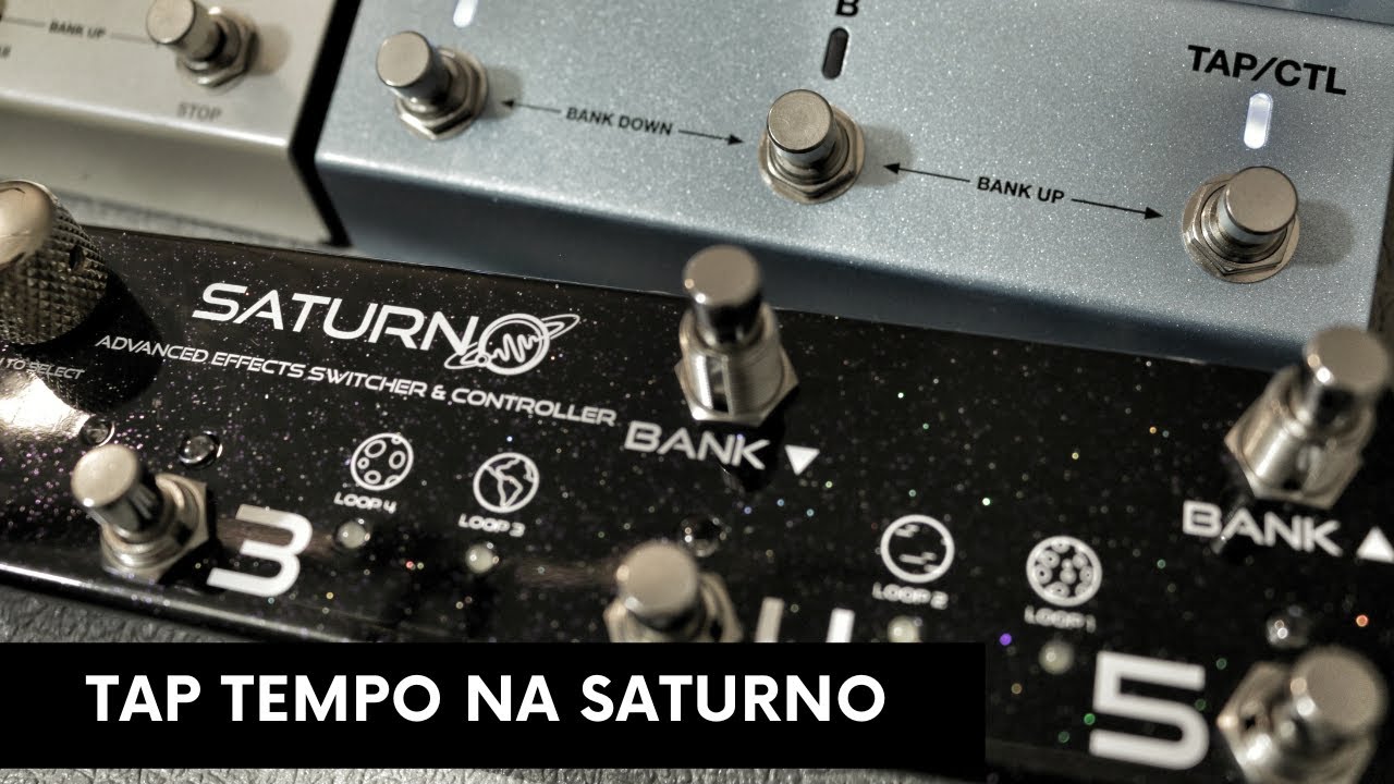 Tap tempo direto na Supernova da Saturno (2 maneiras de configurar) - Rodrigo Mellegari