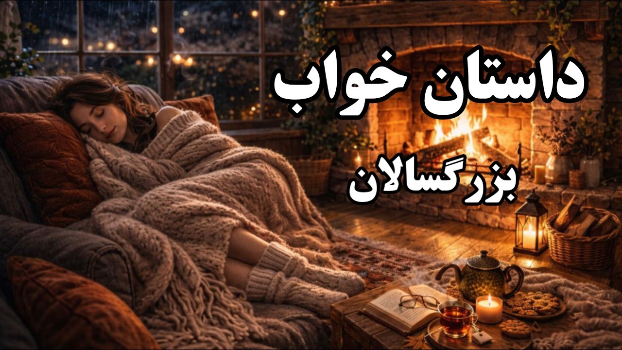 🌙 قصه صوتی برای خواب آرام شب | افسانه رفیق راه | داستانی آرامش‌بخش برای خوابی عمیق