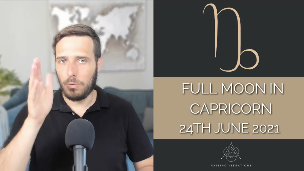 FULL MOON IN CAPRICORN  | June 24, 2021 🌟