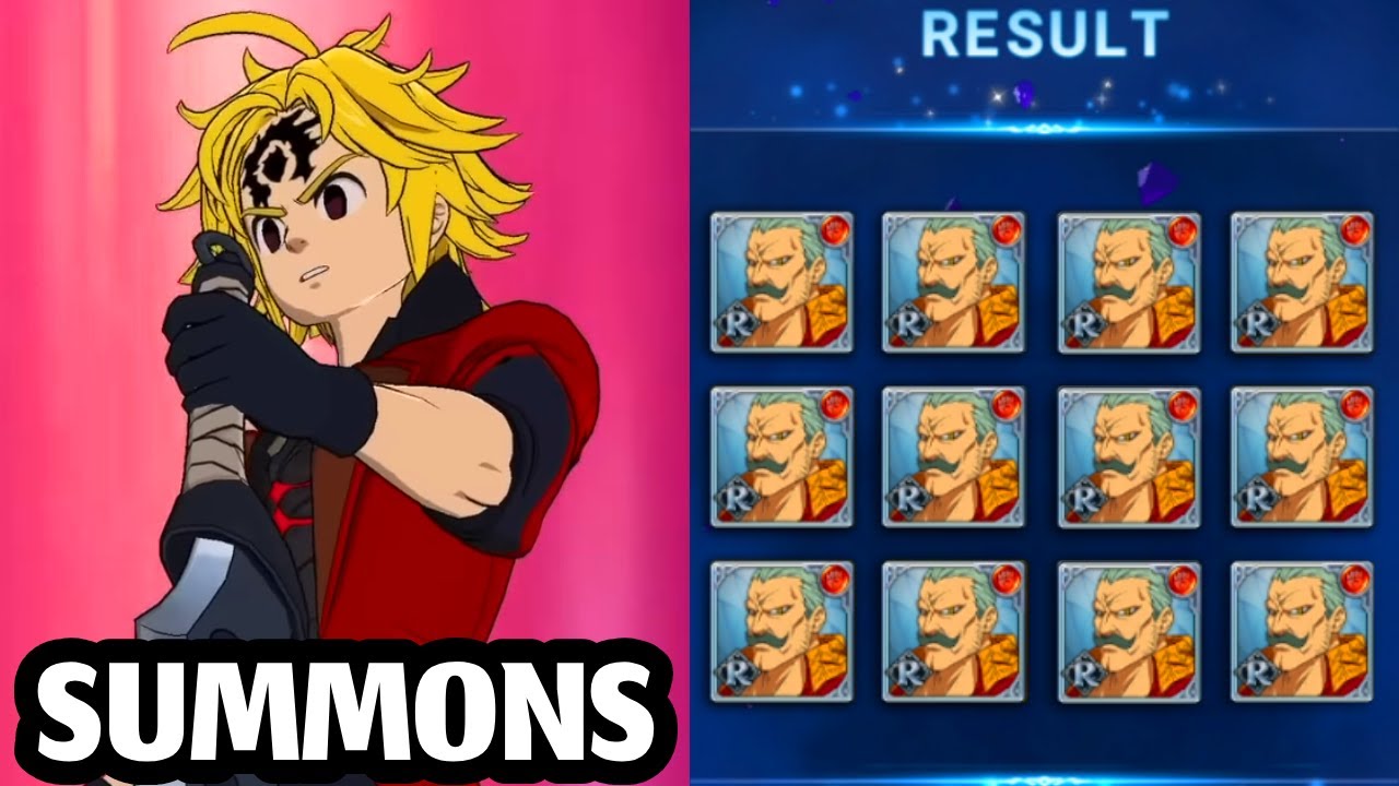 😍 &iexcl;&iexcl;&iexcl;SUMMONS AL NUEVO MELIODAS MODO ASALTO!!! (SALE MAL, MUY MAL) 💀 | 7DS: Grand Cross