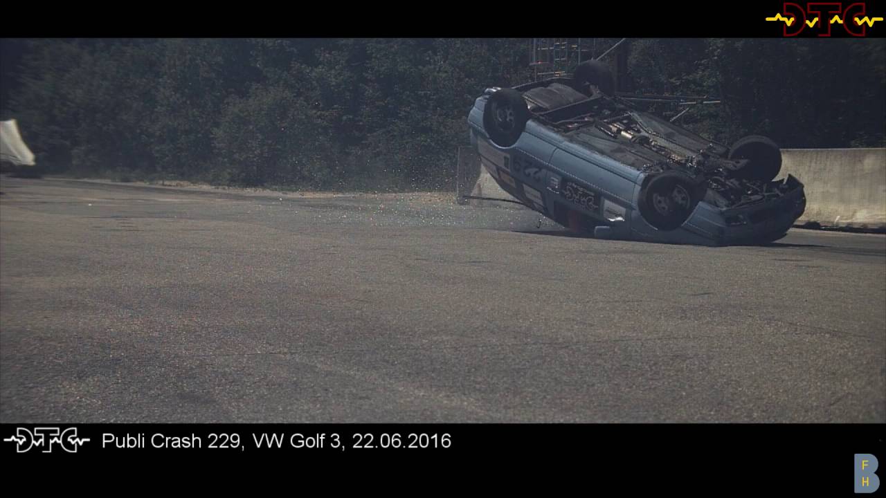 Corkscrew of a VW Golf 3