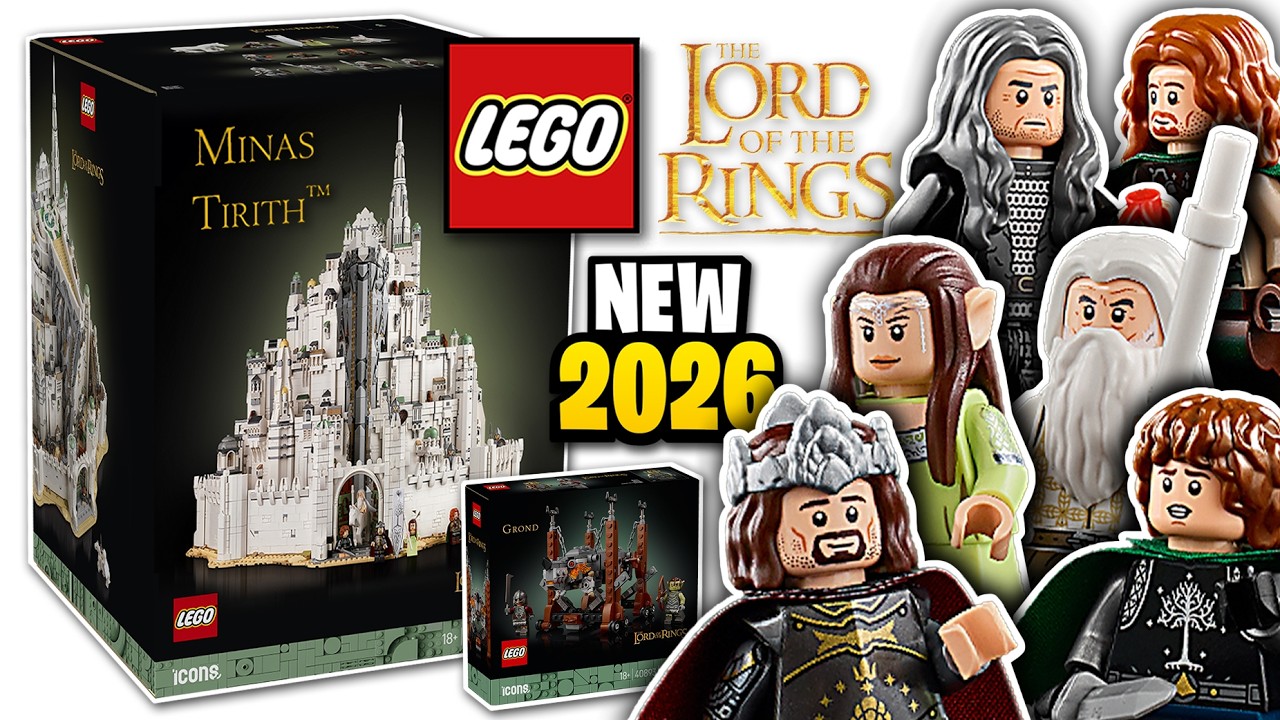 LEGO Властелин колец: Минас Тирит ОФИЦИАЛЬНО представлен