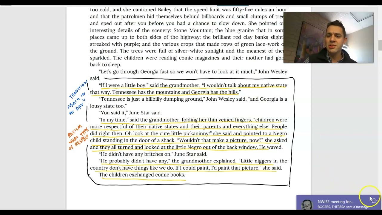 A Good Man Is Hard to Find: Analysis Part 1