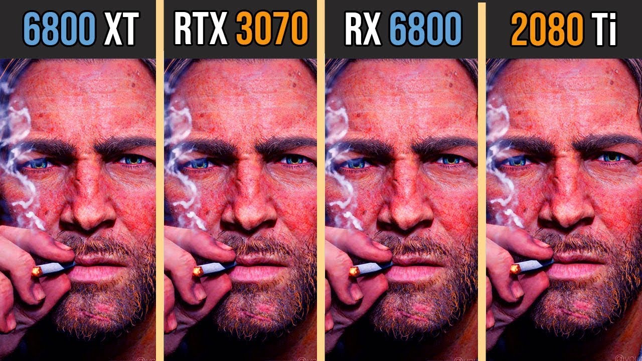 AMD RX 6800 XT vs RTX 3070 Vs RX 6800 vs RTX 2080 Ti | Test in 7 Games