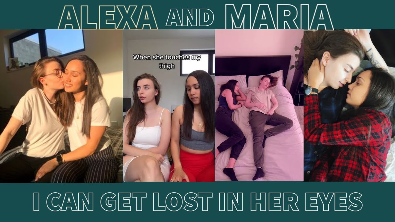 CUTE LESBIAN COUPLE TIKTOK THAT WILL MAKE YOU WANT A GIRLFRIEND - ALEXA AND MARIA❤👭