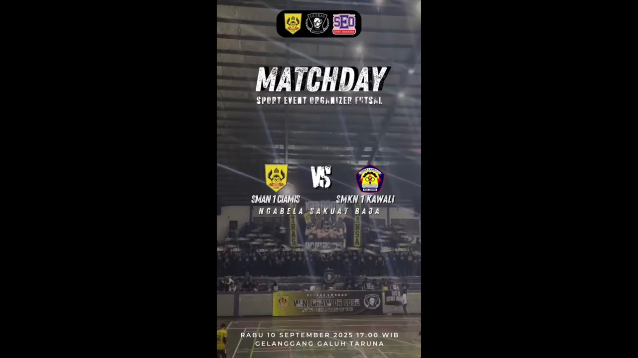 [LIVE] SMAN 1 CIAMIS VS SMKN 1 KAWALI | FASE GRUP SEO FUTSAL 2025