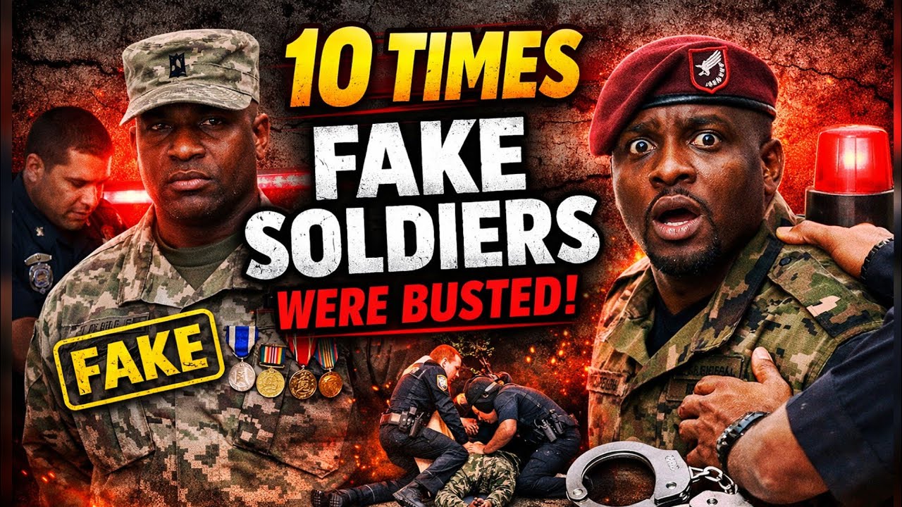10 Times Fake Military Men were Busted
