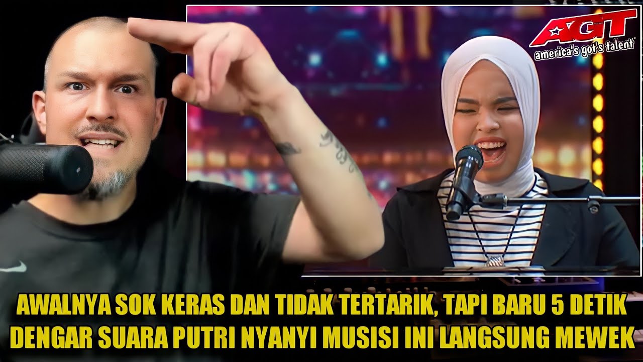 LANGSUNG MEWEK !! AWALNYA SOK KERAS, TAPI SETELAH DENGAR PUTRI NYANYI MUSISI INI LANGSUNG MEWEK